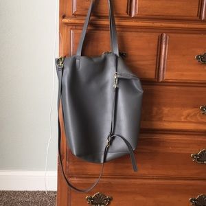 Grey Mossimo Supply Co crossbody purse